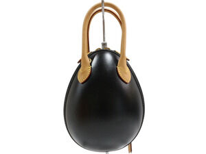 Louis Vuitton Egg Brown Bag Monogram Handbag Canvas Shoulder